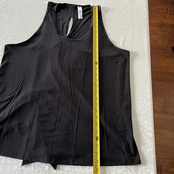Athleta Essence Tie Back Tank Size 2X Black Womens - Picture 8 of 11